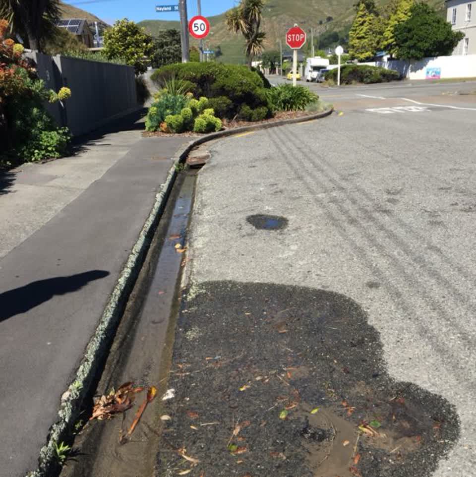 The photograph attached to this water supply report