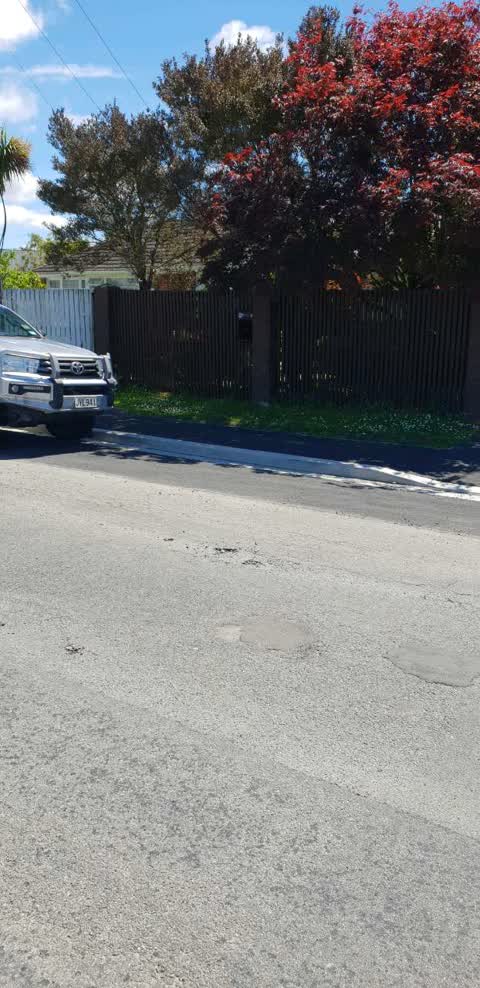 Roading/Streets, a report photo