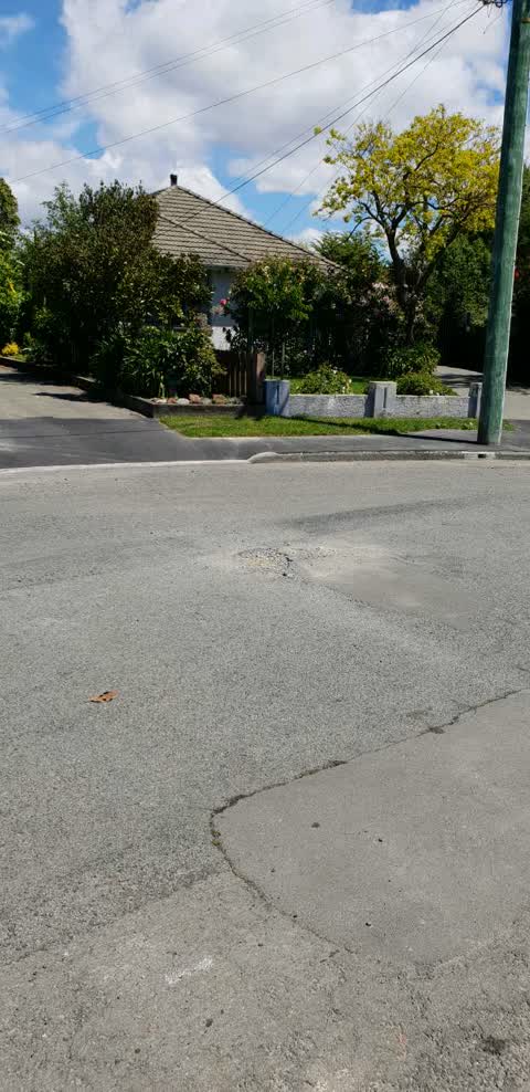 Roading/Streets, a report photo