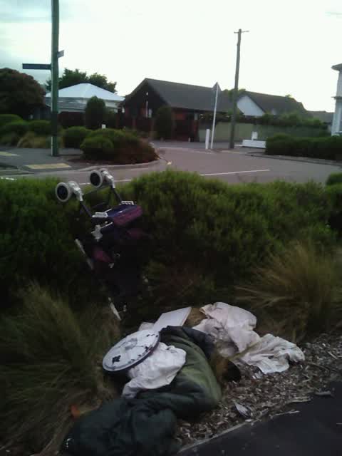 Rubbish/Recycling, a report photo