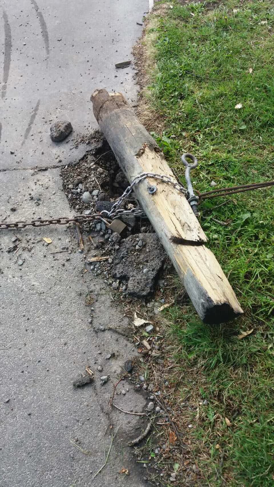 The photograph attached to this parks report