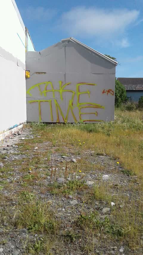 Graffiti, a report photo