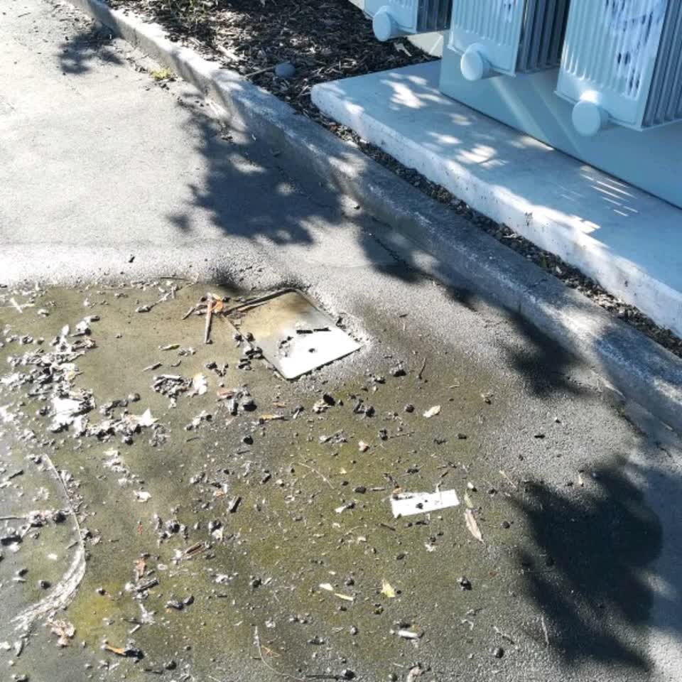 The photograph attached to this water supply report