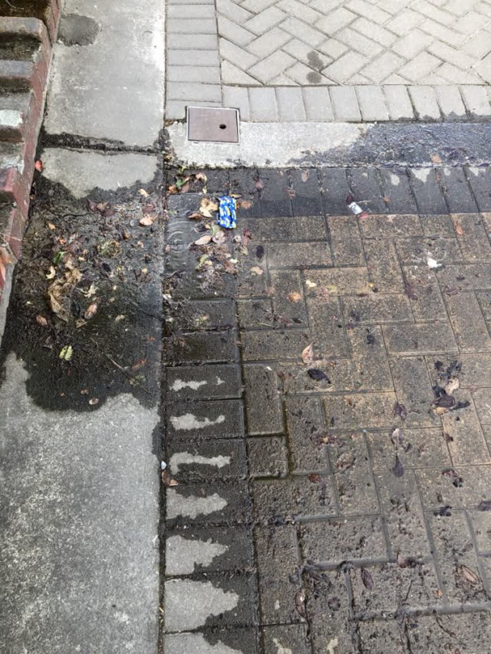 The photograph attached to this water supply report