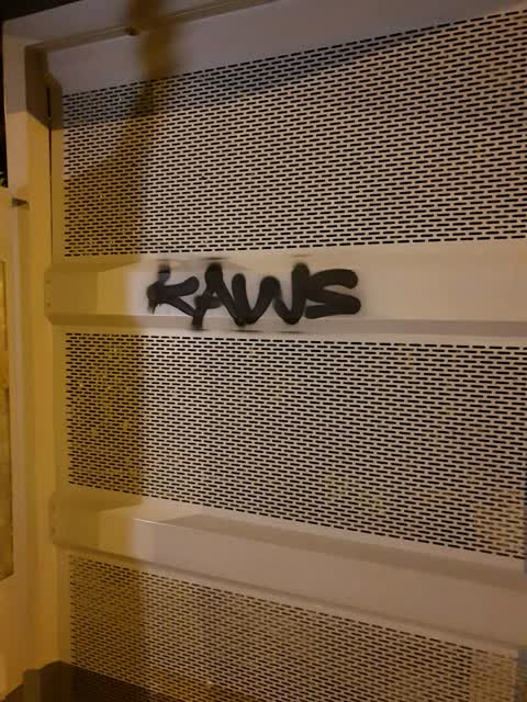 Graffiti, a report photo