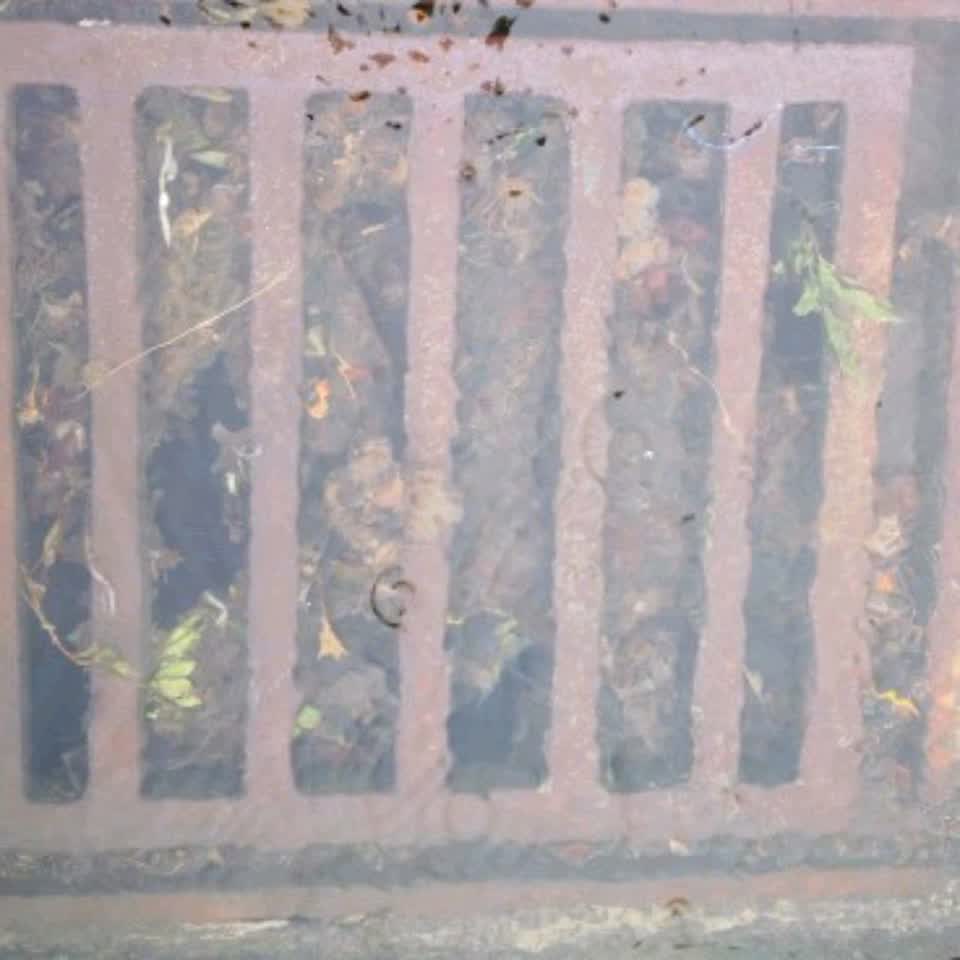 The photograph attached to this wastewater/stormwater report