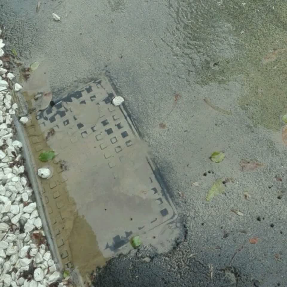The photograph attached to this wastewater/stormwater report