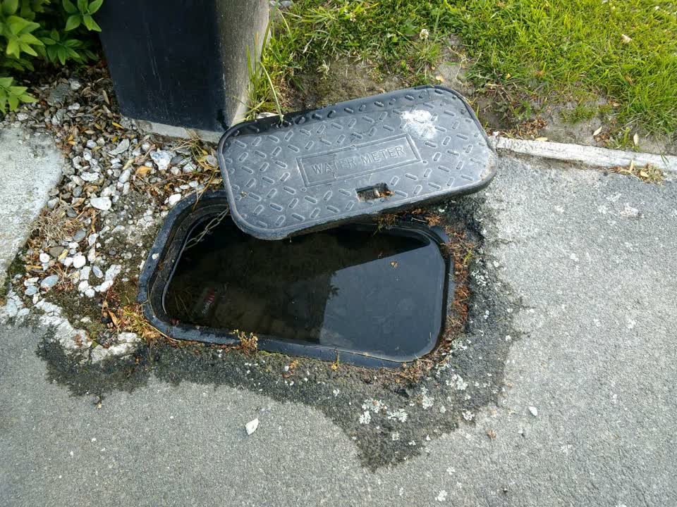 The photograph attached to this water supply report