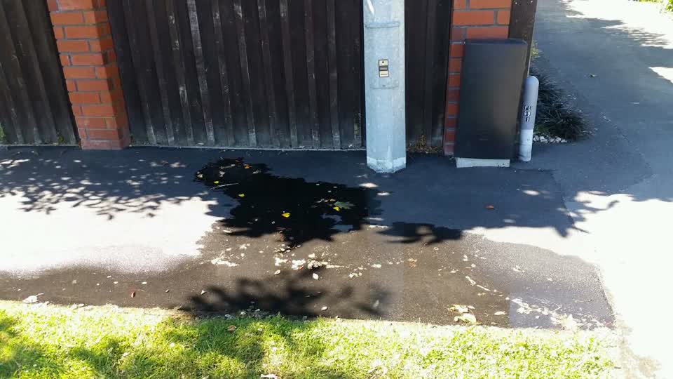 The photograph attached to this water supply report
