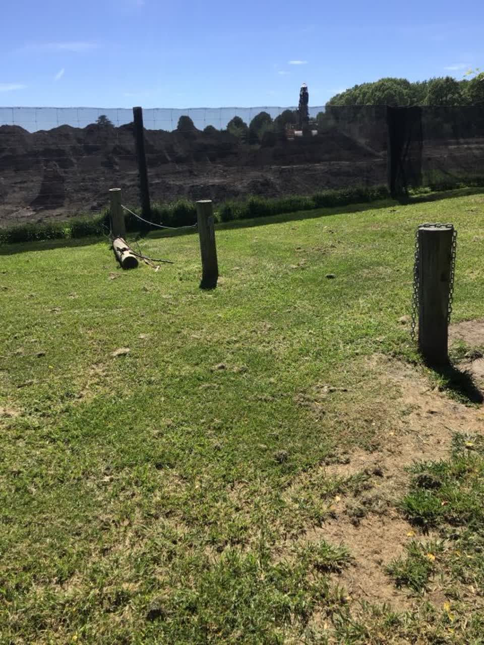 The photograph attached to this parks report