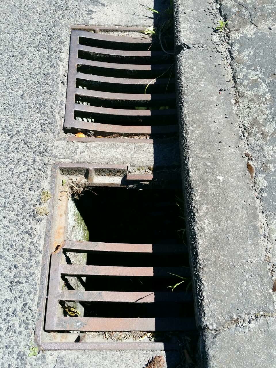 The photograph attached to this wastewater/stormwater report