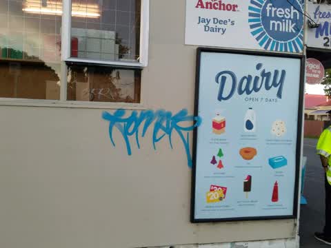 Graffiti — a report photo
