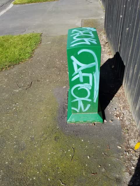 Graffiti, a report photo