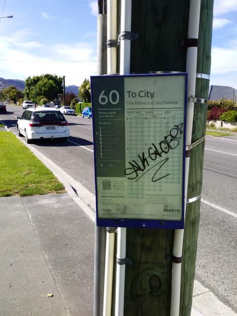 Graffiti, a report photo
