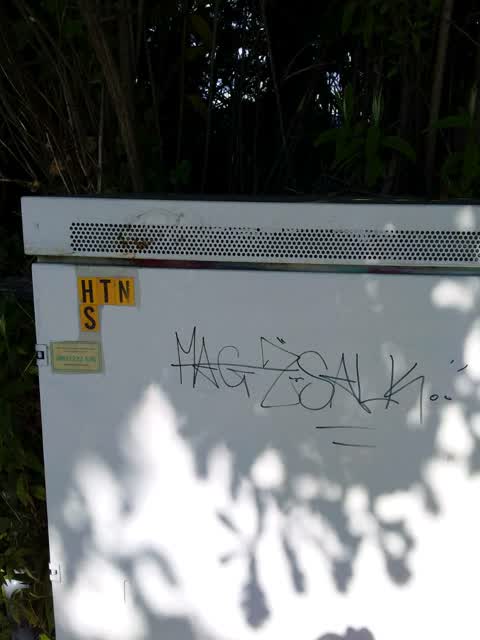 Graffiti, a report photo