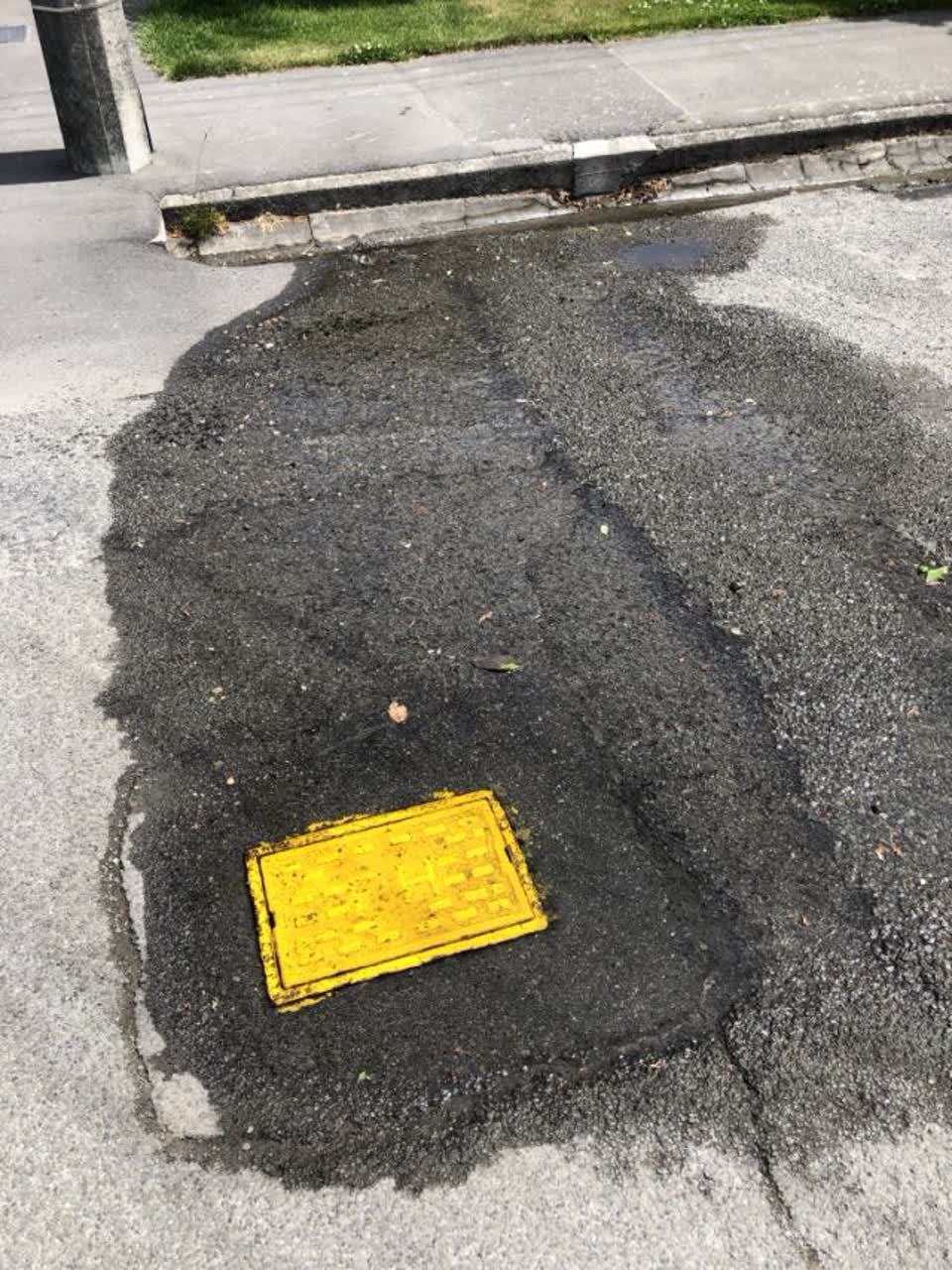 The photograph attached to this water supply report