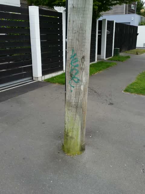 Graffiti, a report photo