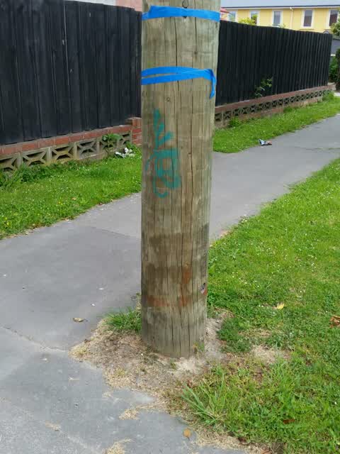 Graffiti, a report photo