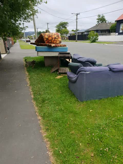 Rubbish/Recycling, a report photo