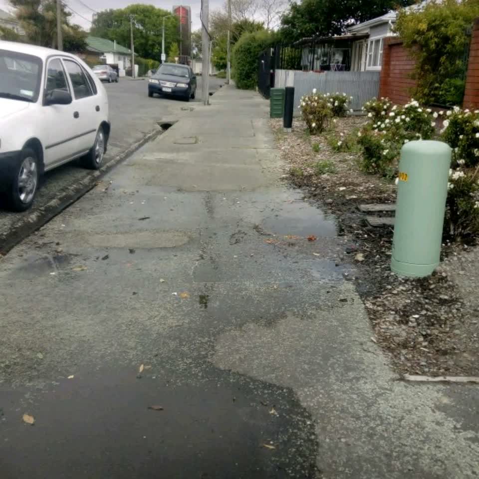 The photograph attached to this water supply report