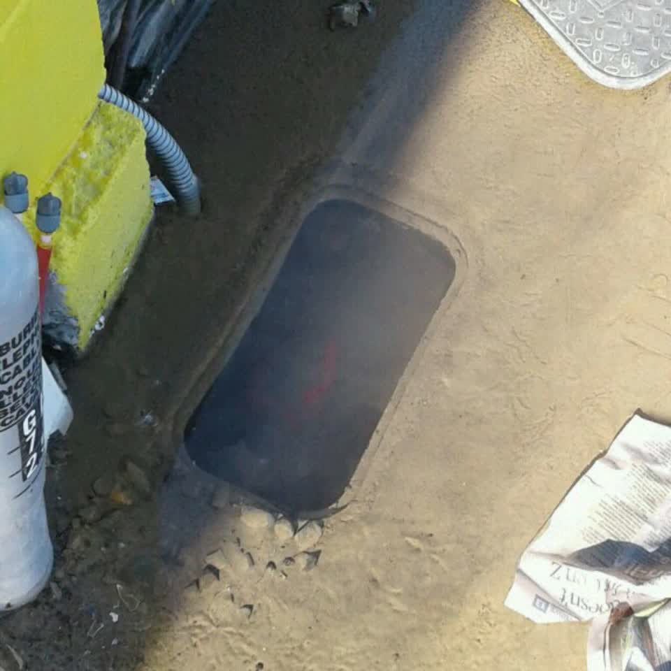 The photograph attached to this water supply report
