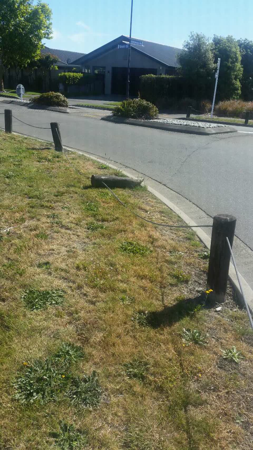 The photograph attached to this wastewater/stormwater report