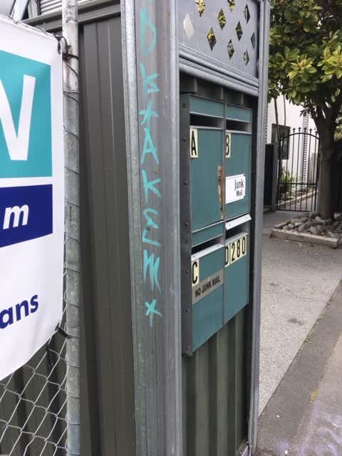 Graffiti, a report photo