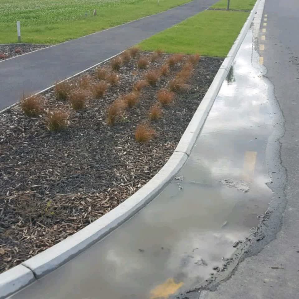 The photograph attached to this flooding report