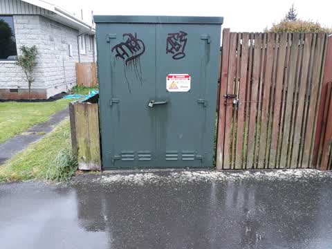 Graffiti, a report photo