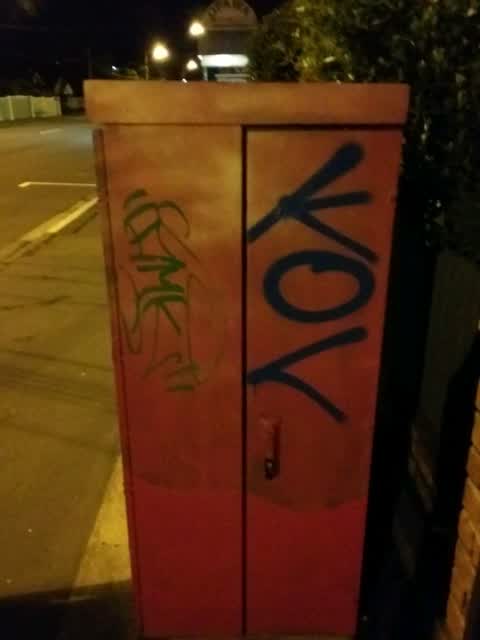 Graffiti — a report photo