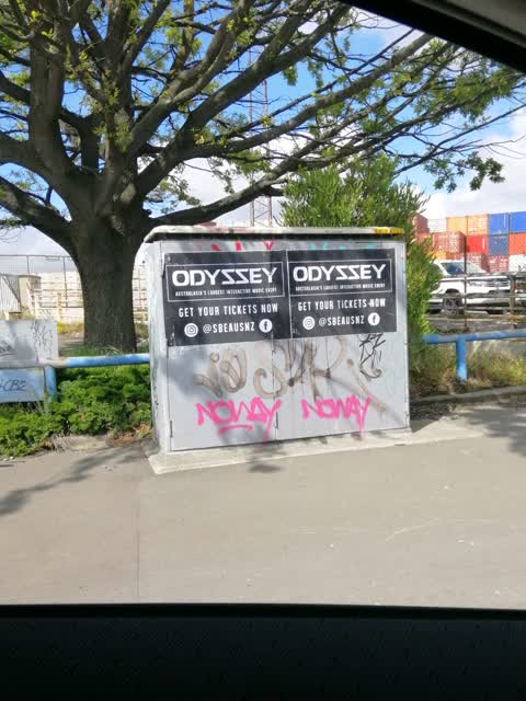 Graffiti, a report photo