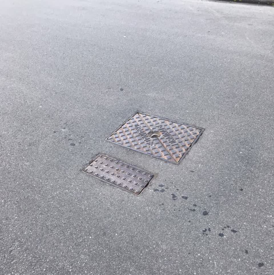 The photograph attached to this wastewater/stormwater report
