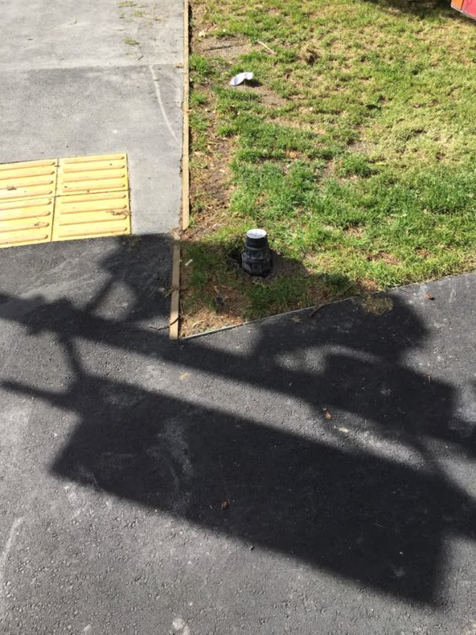The photograph attached to this parks report