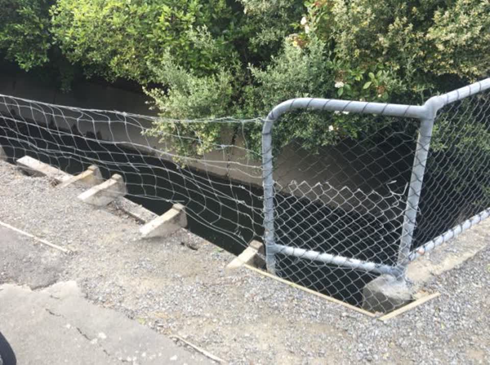 The photograph attached to this wastewater/stormwater report