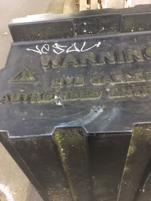 Graffiti, a report photo