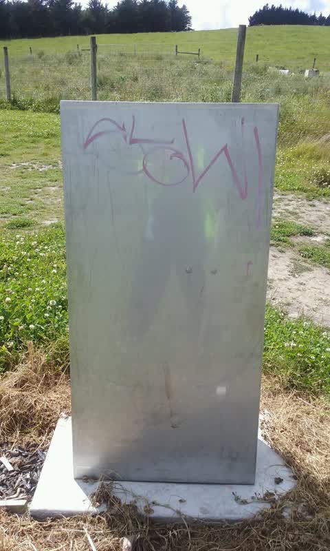 Graffiti, a report photo