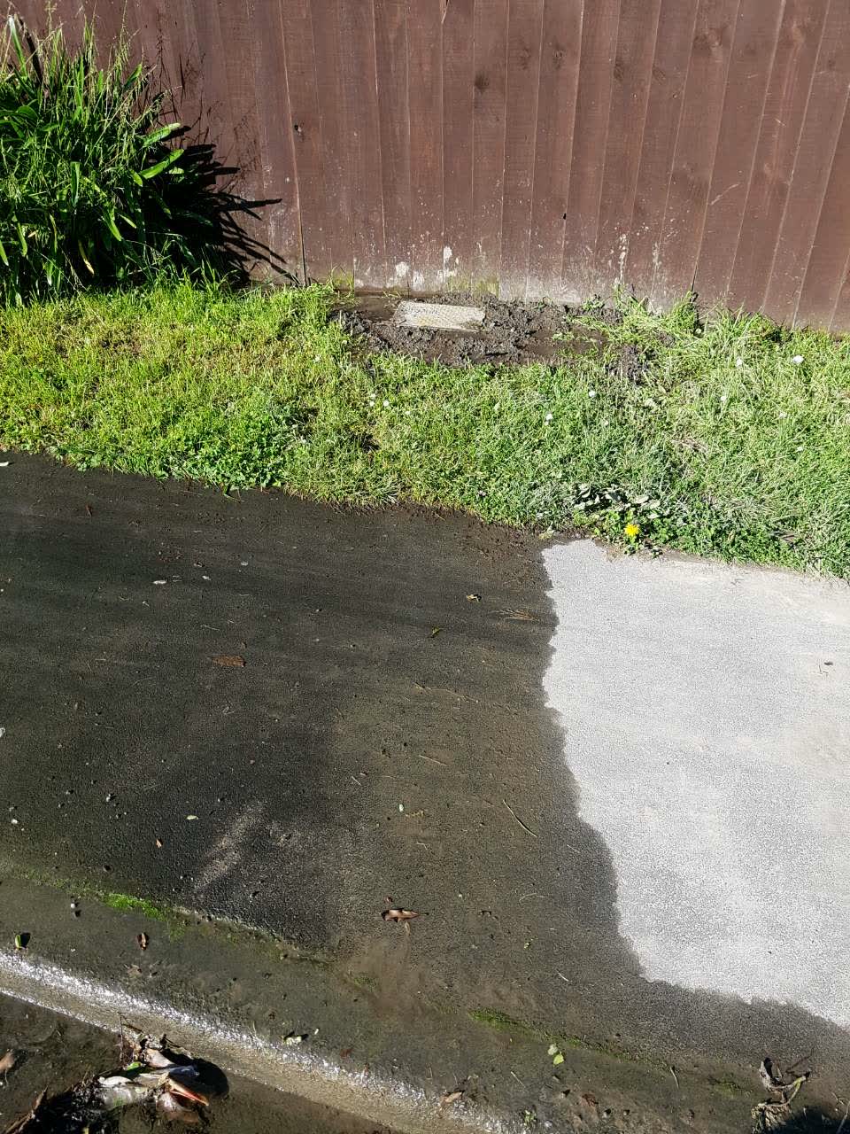 The photograph attached to this water supply report