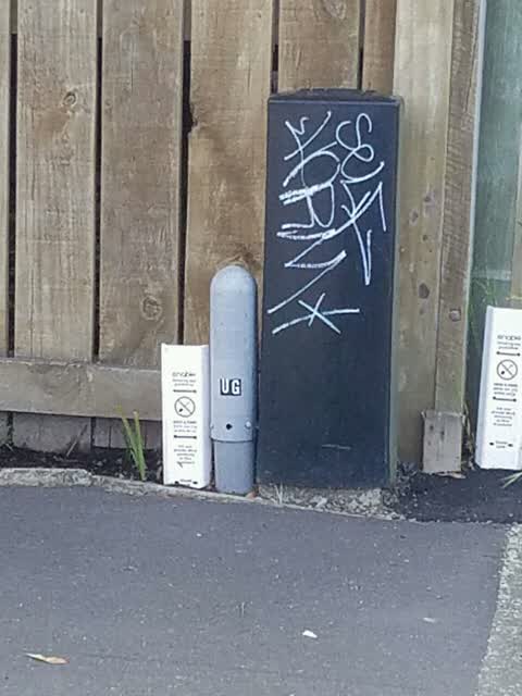 Graffiti, a report photo