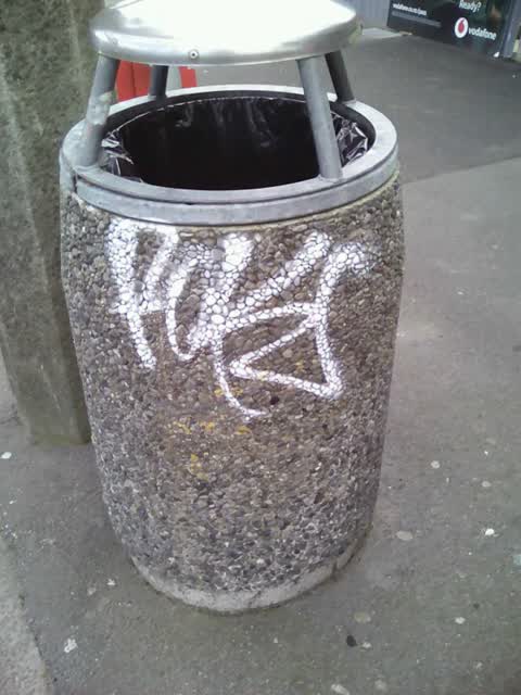 Graffiti, a report photo