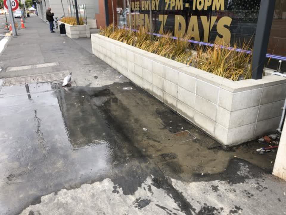 The photograph attached to this water supply report