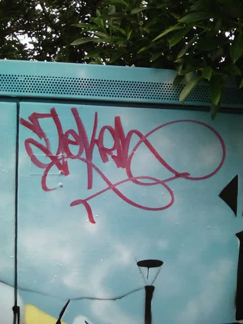 Graffiti, a report photo