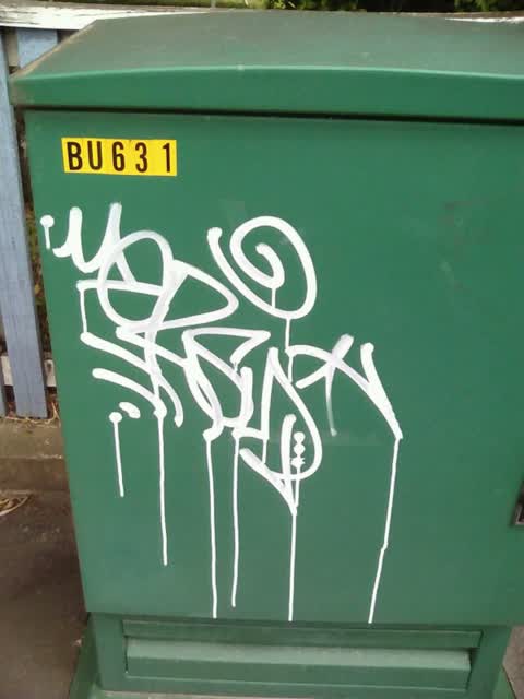 Graffiti, a report photo