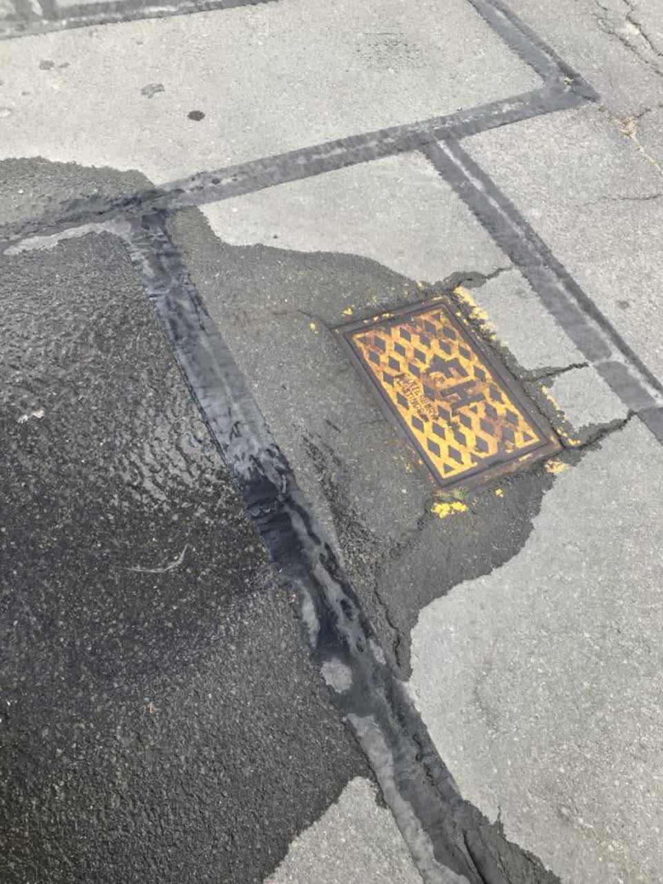 The photograph attached to this water supply report