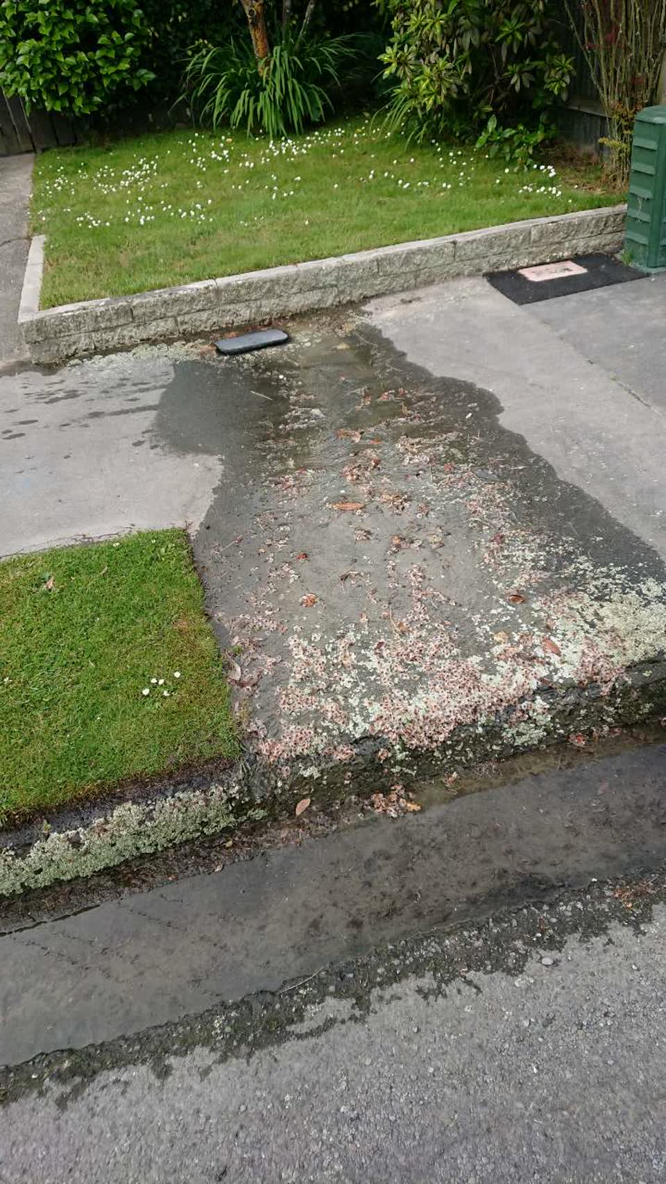 The photograph attached to this water supply report