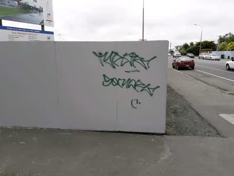 Graffiti, a report photo
