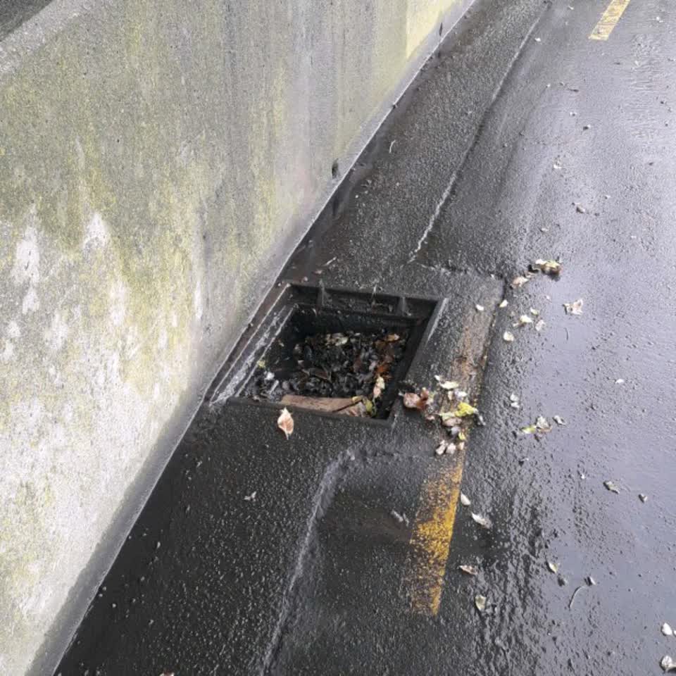 The photograph attached to this wastewater/stormwater report