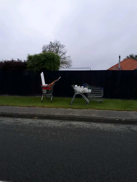Rubbish/Recycling, a report photo