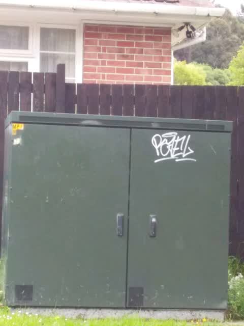 Graffiti, a report photo