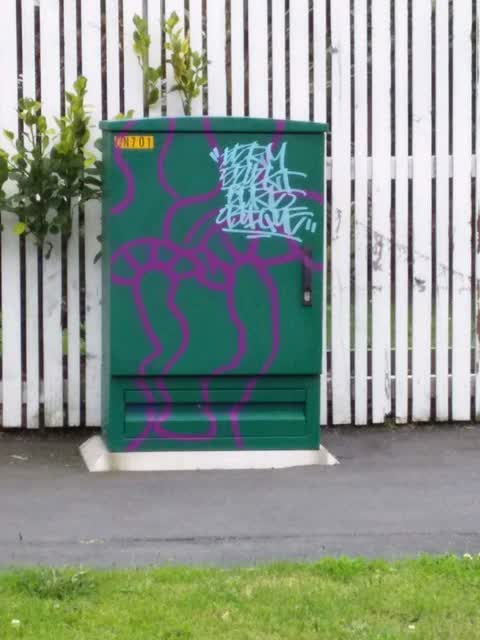 Graffiti, a report photo