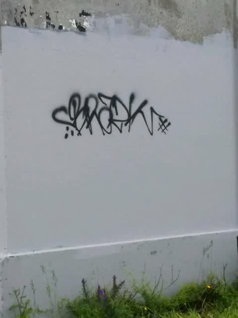 Graffiti, a report photo